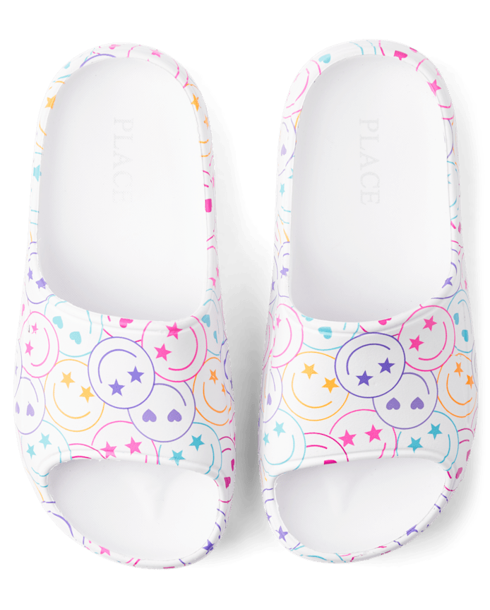 Girls Happy Face Slides