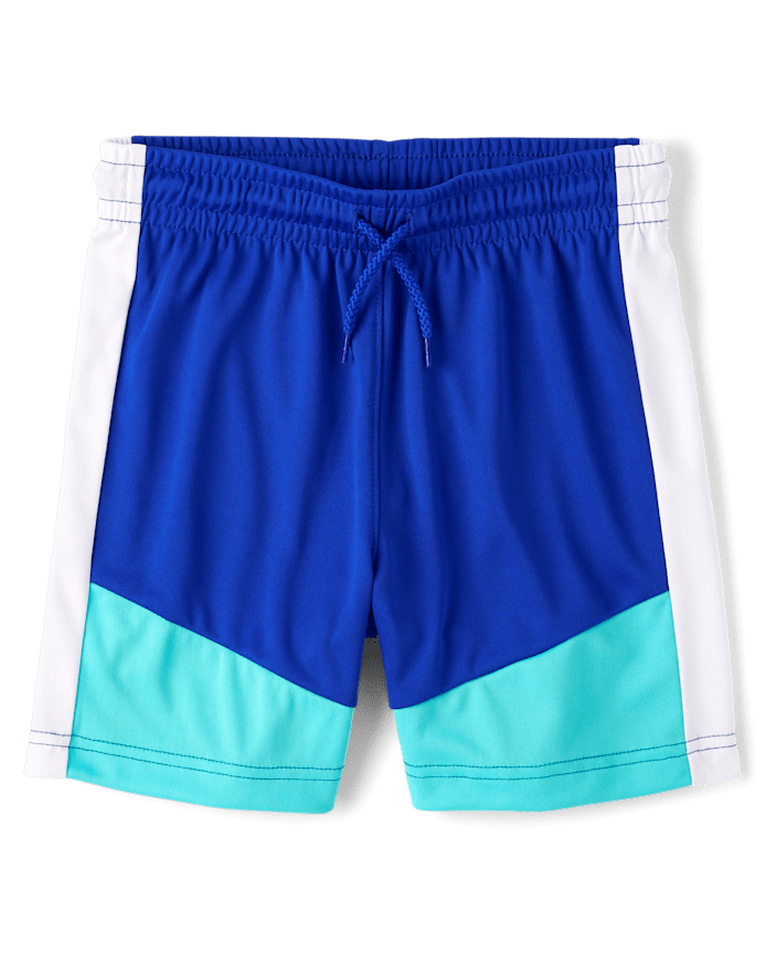 Boys Colorblock Performance Basketball Shorts