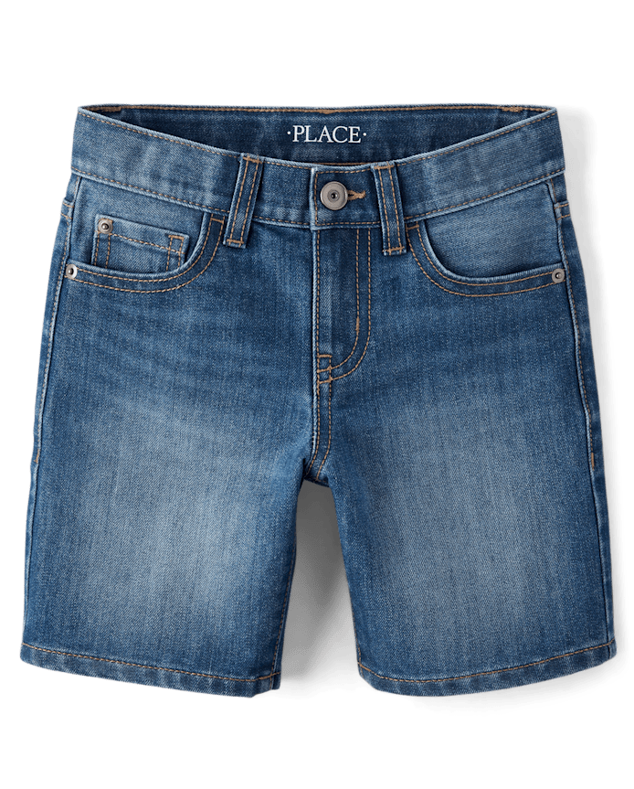 Short en jean pour garçon