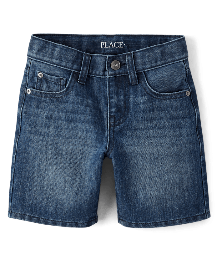 Short en jean pour garçon