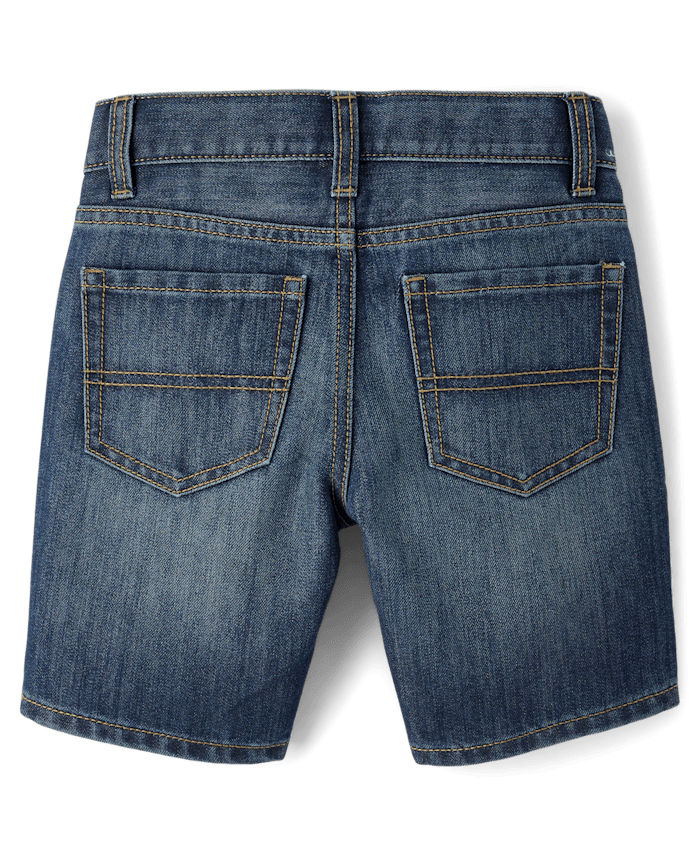 Short en jean pour garçon