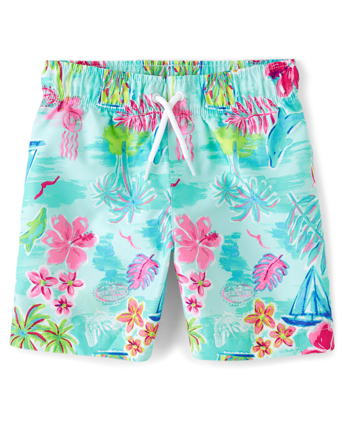 Maillot de bain imprimé pour garçon