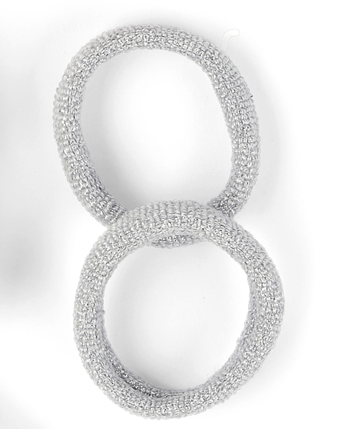 Girls Flower Scrunchie 7-Pack