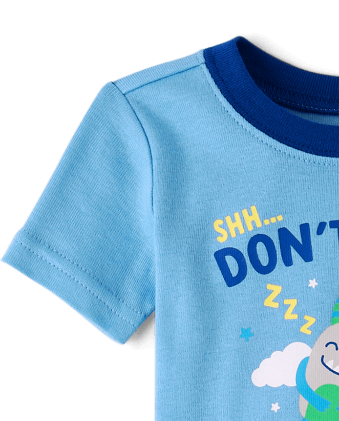 Baby And Toddler Boys Monster Snug Fit Cotton Pajamas