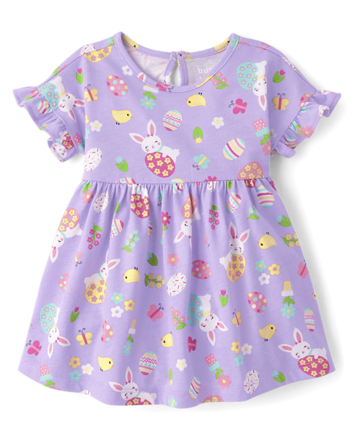 Baby Girls Easter Bodysuit Dress