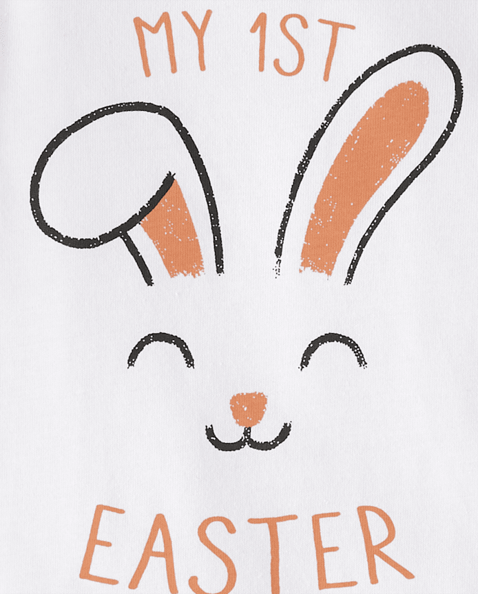 Baby First Easter Graphic Bodysuit