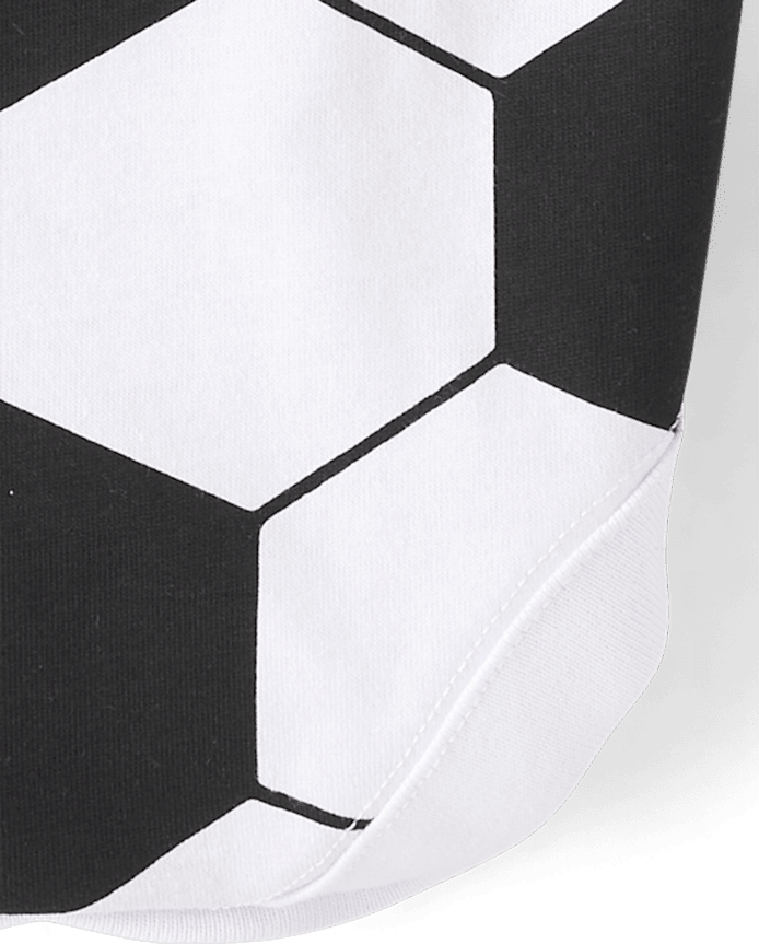 Baby Soccer Ball Graphic Bodysuit