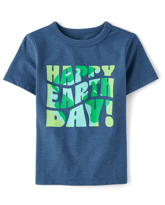 T-shirt graphique Jour de la Terre pour bébés et tout-petits garçons