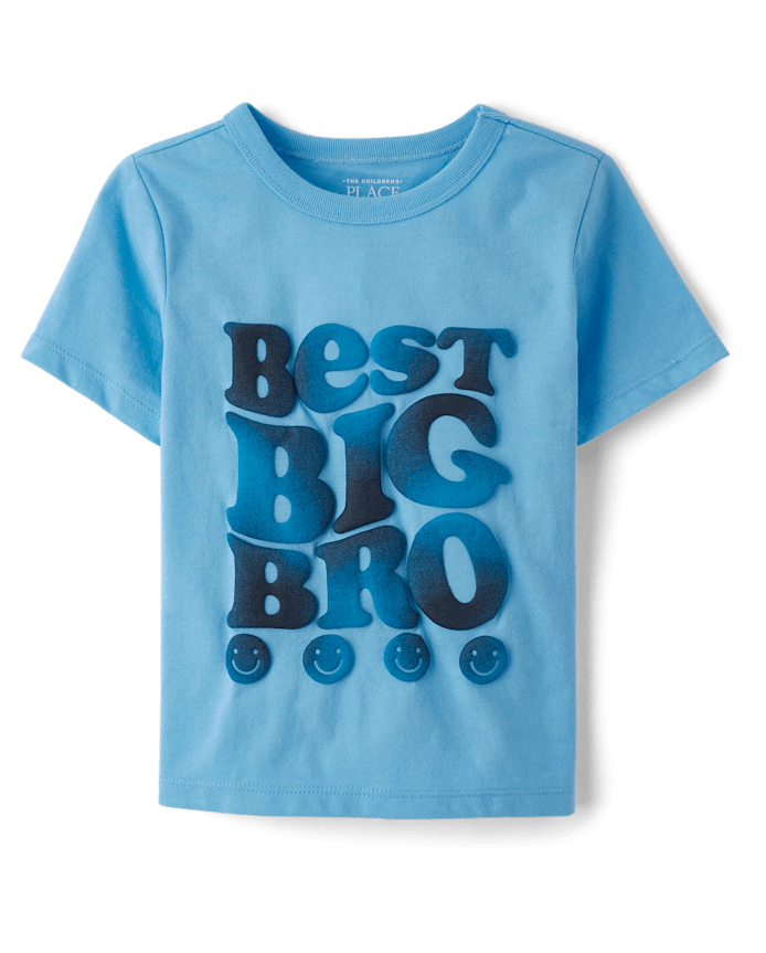 Baby And Toddler Boys Best Big Bro Graphic Tee