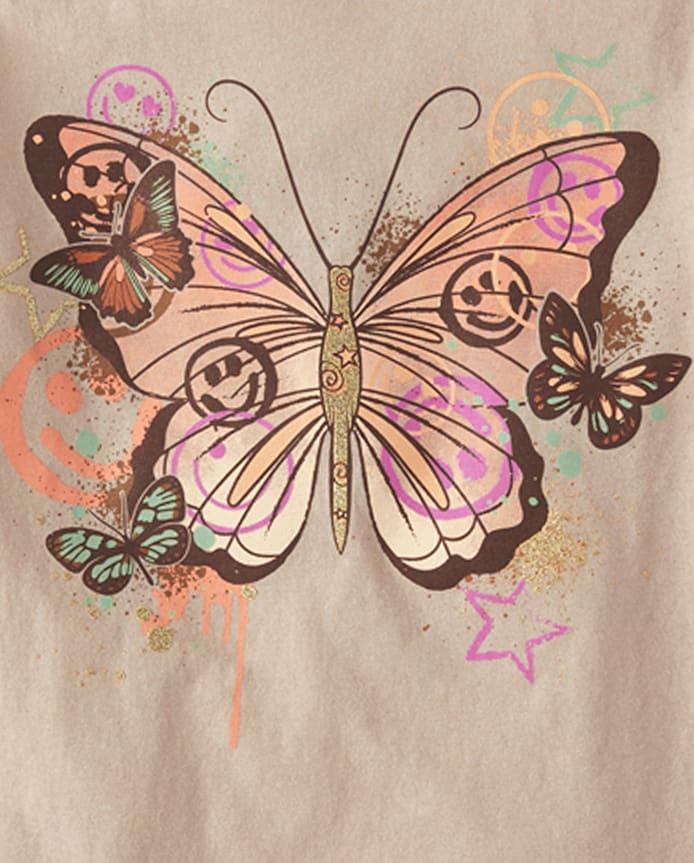 Girls Trend Graphic Tee 4-Pack