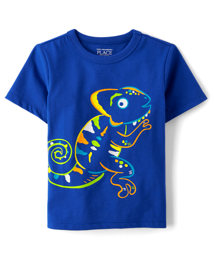 Baby And Toddler Boys Iguana Graphic Tee