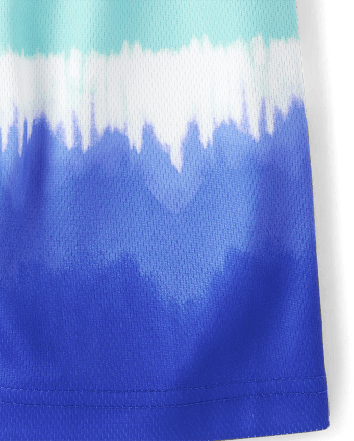 Boys Ombre Performance Basketball Shorts 2-Pack
