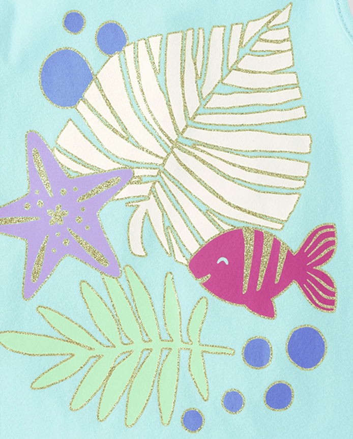 Toddler Girls Tropical Tank Top 3-Pack