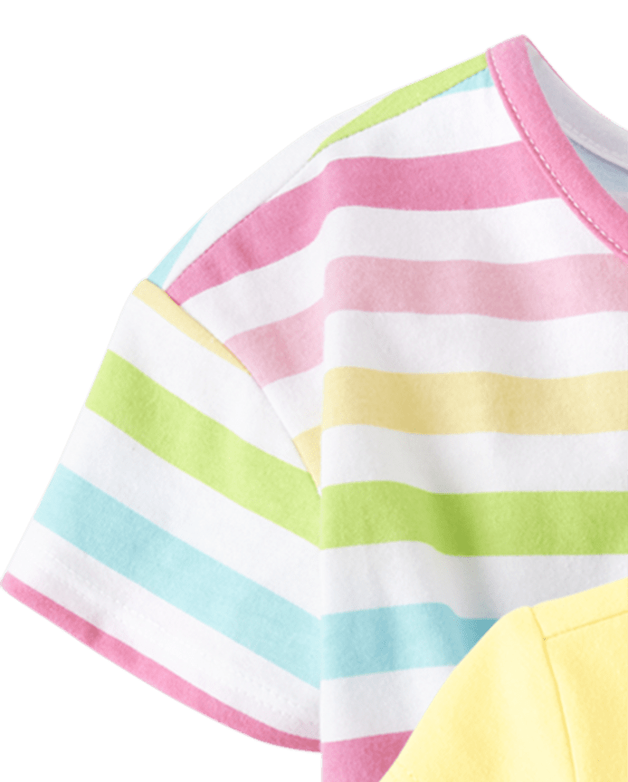 Toddler Girls Popsicle Top 4-Pack