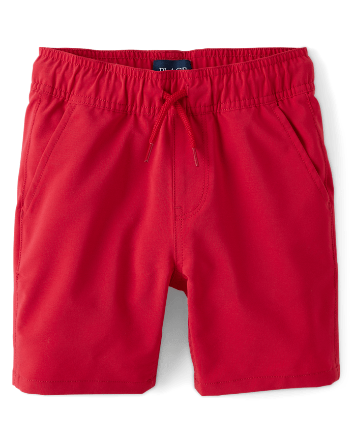 Boys Quick Dry Pull On Jogger Shorts
