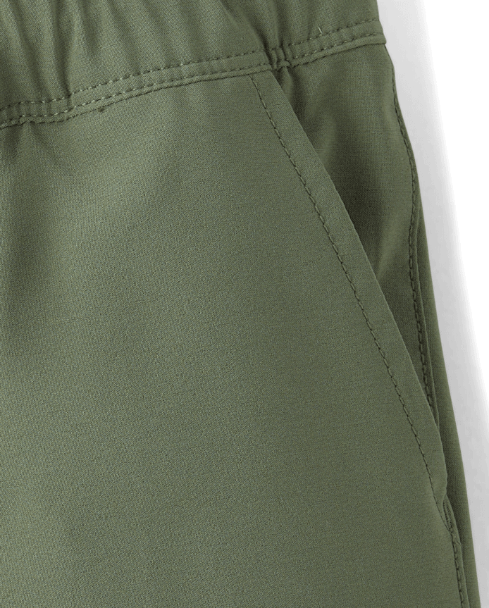 Baby And Toddler Boys Quick Dry Pull On Jogger Shorts