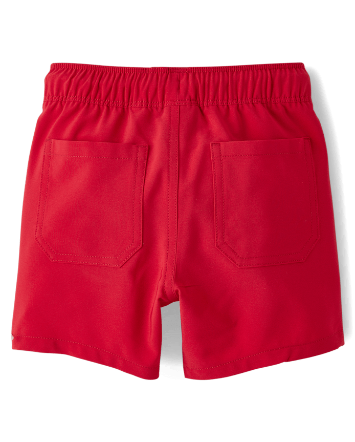Baby And Toddler Boys Quick Dry Pull On Jogger Shorts