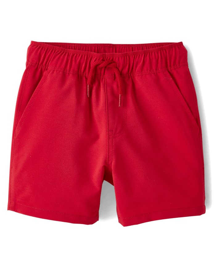 Baby And Toddler Boys Quick Dry Pull On Jogger Shorts