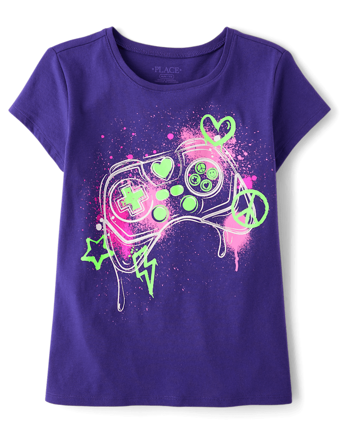 Girls Gamer Graphic Tee
