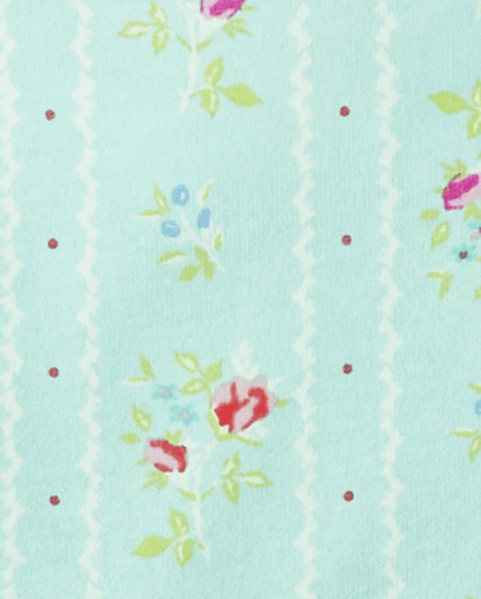 Girls Floral Tiered Tank Top