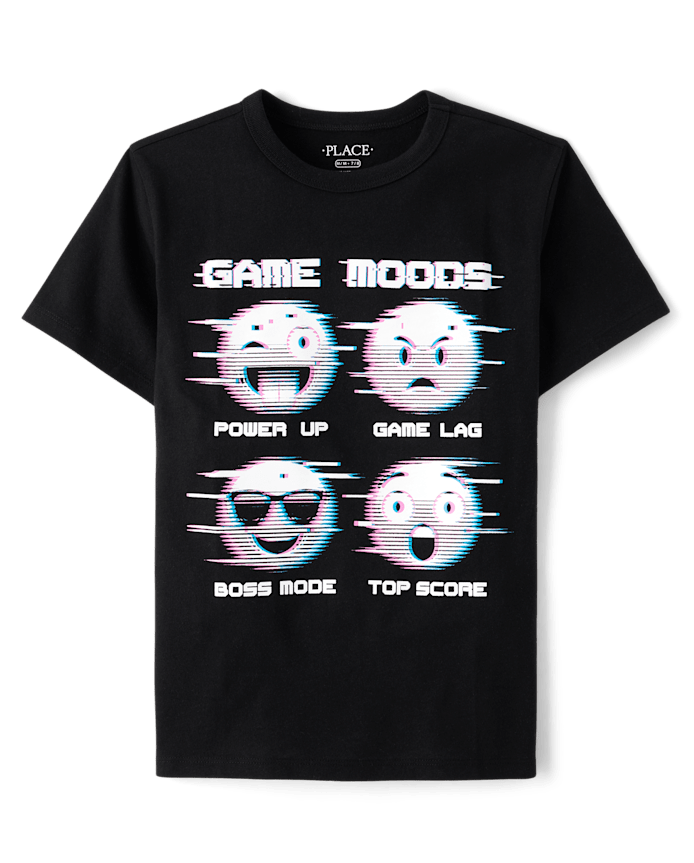 Boys Game Moods Graphic Tee