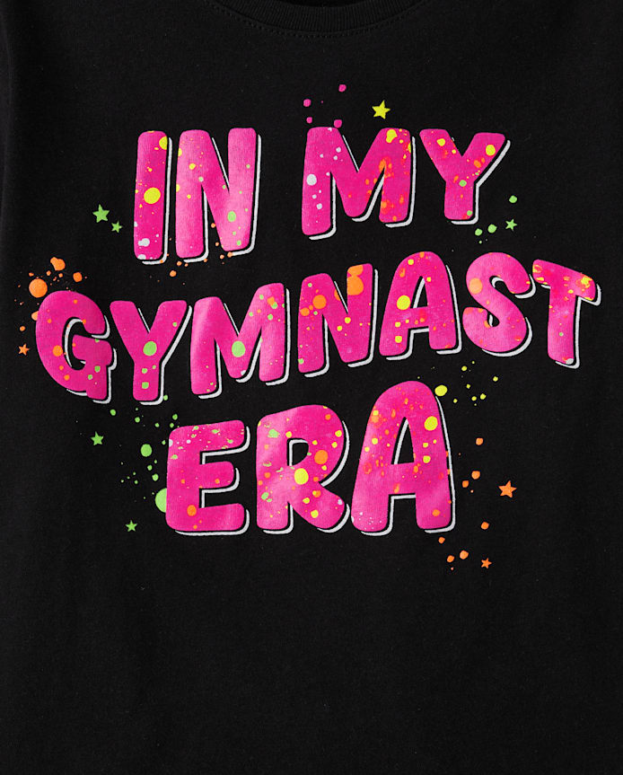 Girls Gymnast Era Graphic Tee