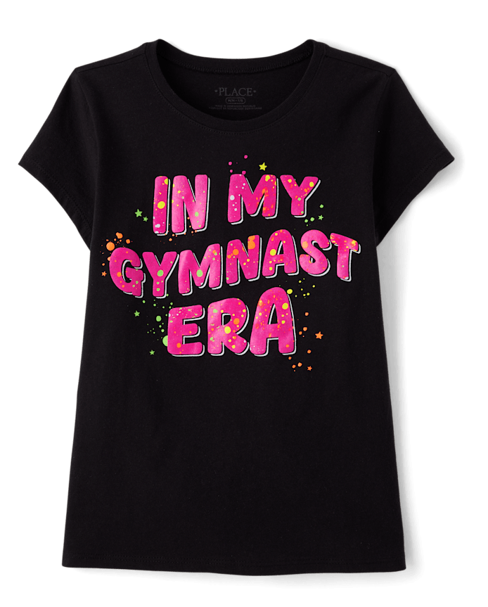 Girls Gymnast Era Graphic Tee