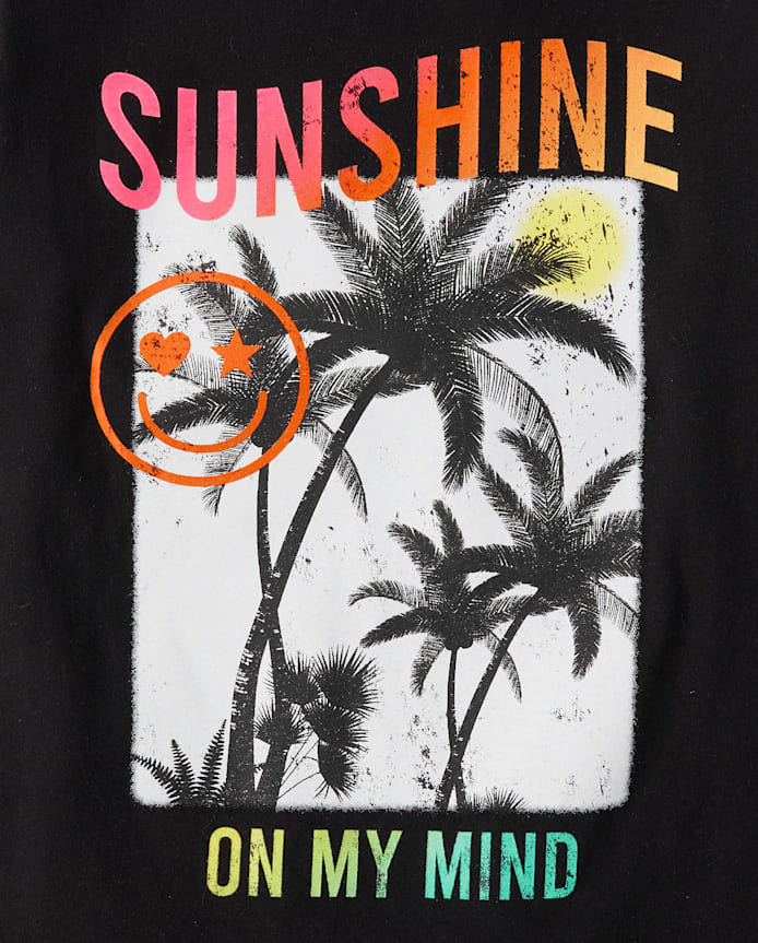Girls Sunshine Graphic Tee