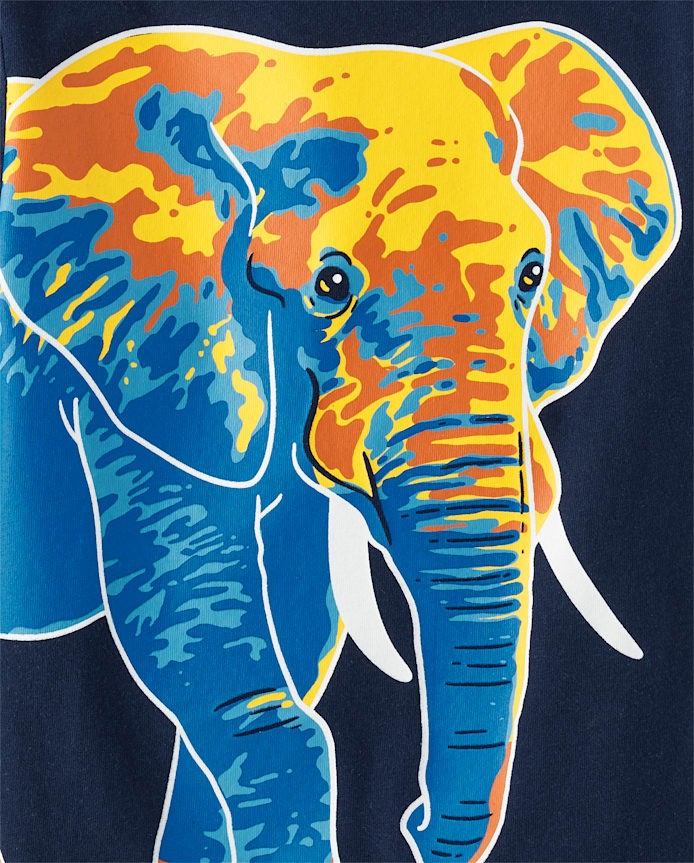 Baby And Toddler Boys Animal Graphic Tee 3-Pack