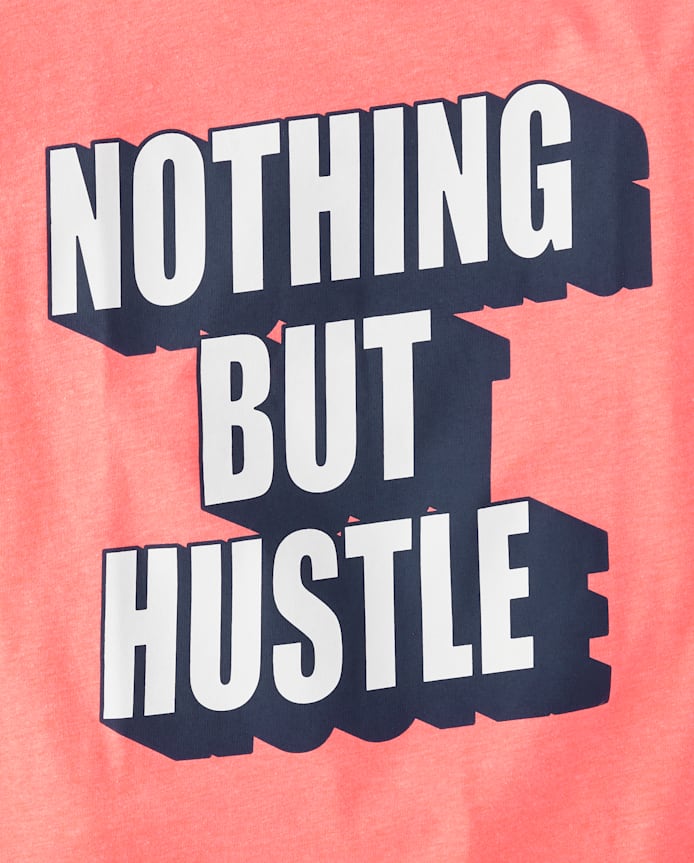 Boys Nothing But Hustle Graphic Tee