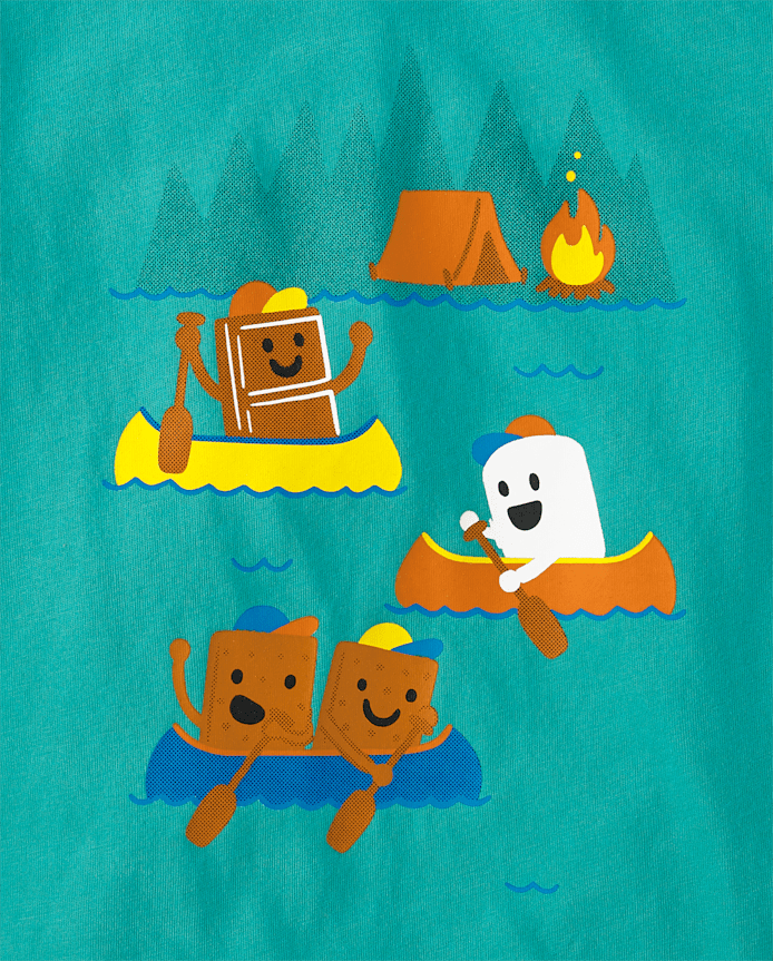 Baby And Toddler Boys S'mores Graphic Tee