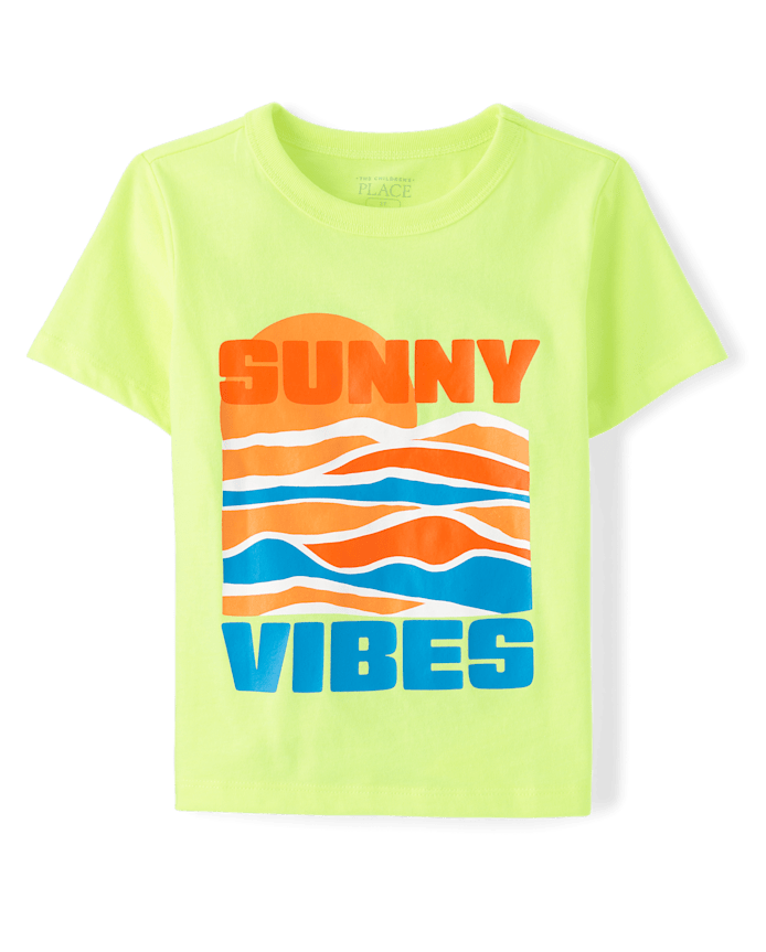 Baby And Toddler Boys Sunny Vibes Graphic Tee