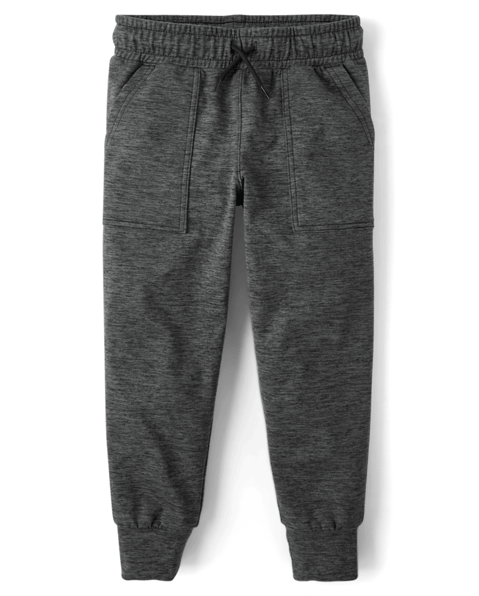 Boys Cozy Active Marl Jogger Pants