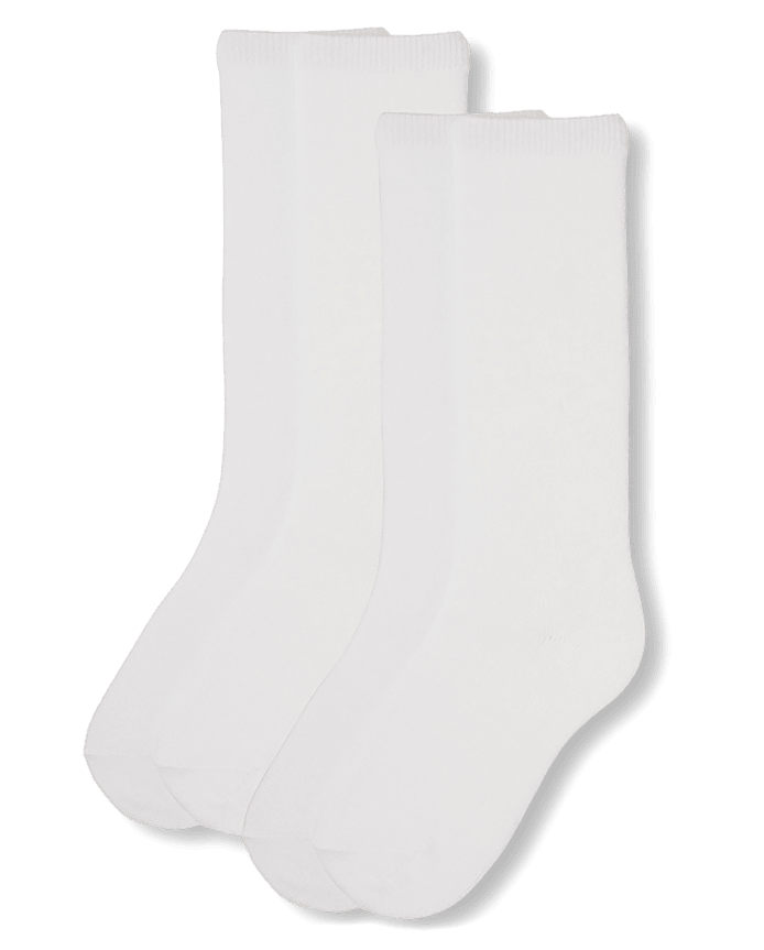 Girls Knee Socks 2-Pack