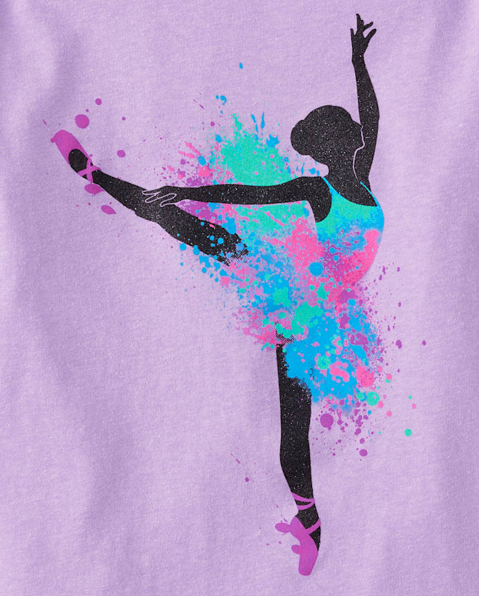 Girls Ballerina Graphic Tee