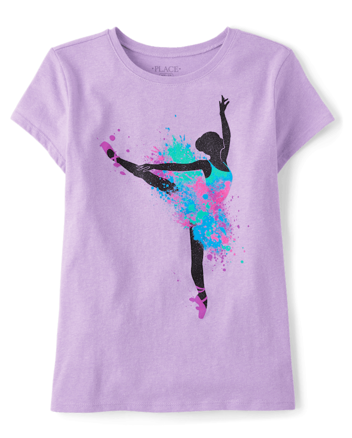 Girls Ballerina Graphic Tee