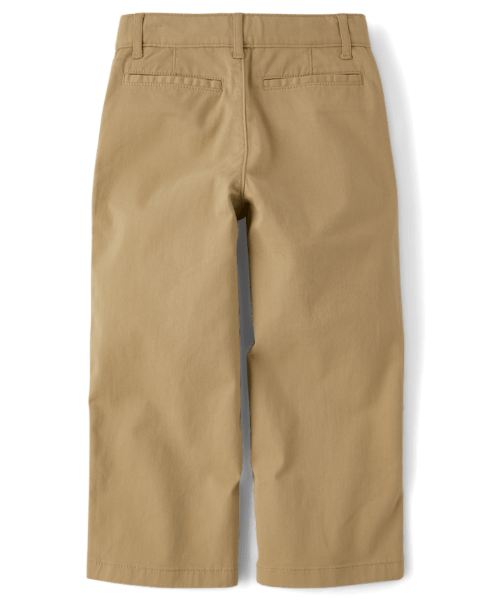 Pantalon chino ample extensible pour uniforme enfants