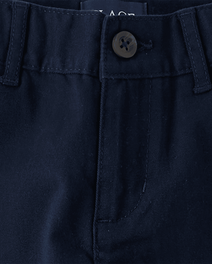 Boys Uniform Stretch Baggy Chino Pants