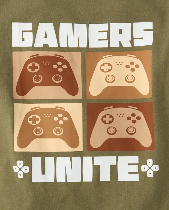 Boys Gamers Unite Graphic Tee