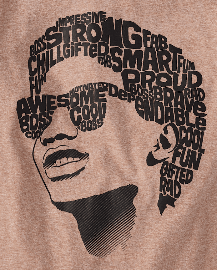 Boys Positive Words Graphic Tee
