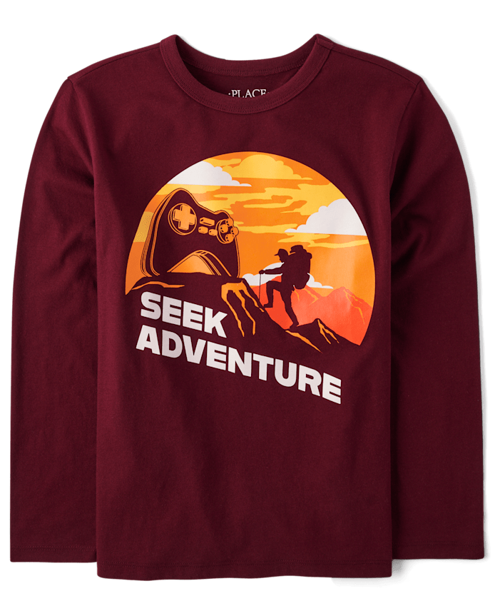 Boys Adventure Gamer Graphic Tee