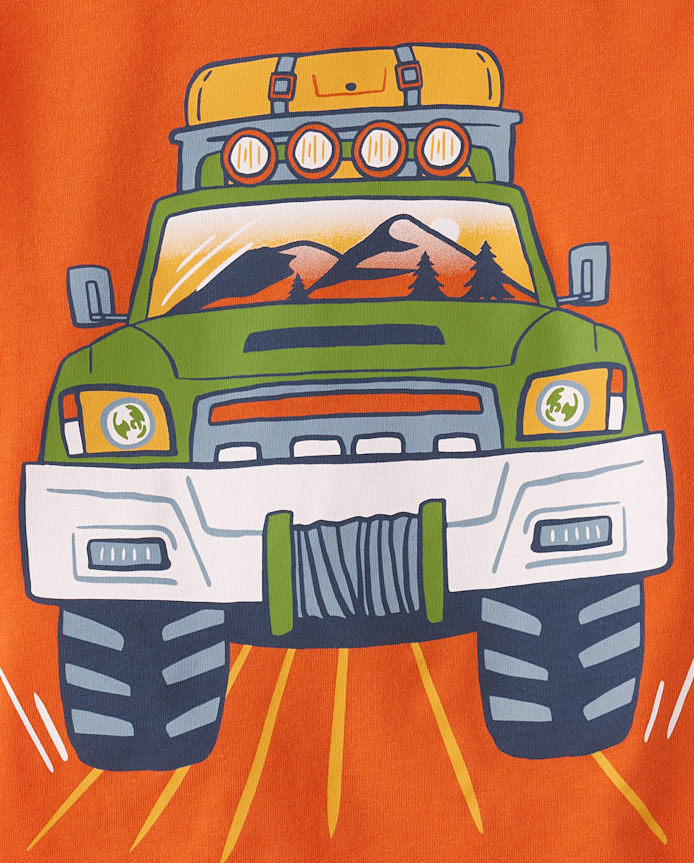 Lot de 3 t-shirts à imprimé animal pour bébés et tout-petits garçons