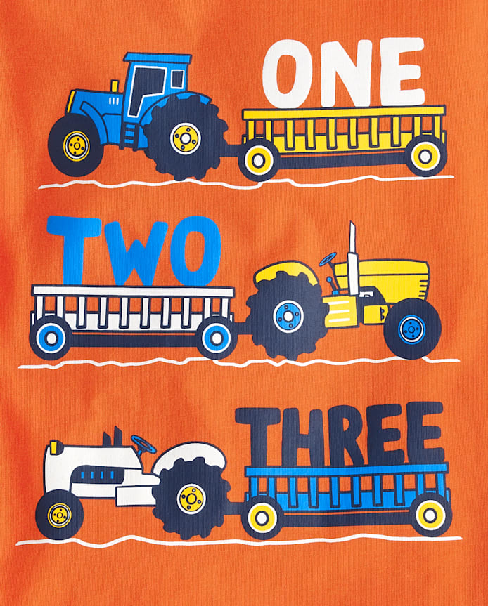 Baby And Toddler Boys Vehicle Graphic Tee 3-Pack