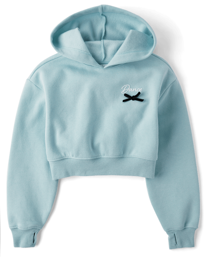 Girls Graphic Premium Fleece Hoodie