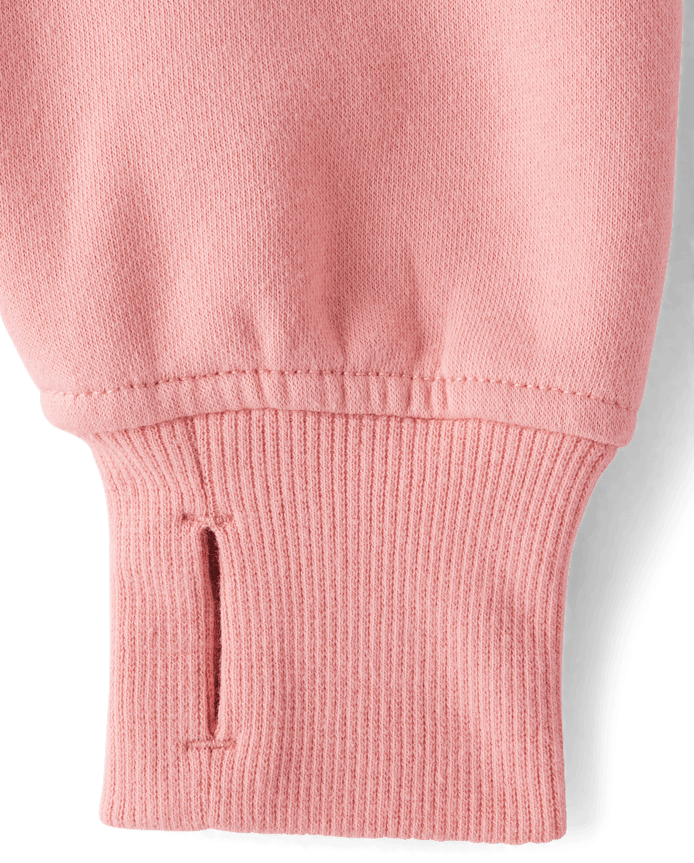 Pull en polaire premium à quart de zip pour fille