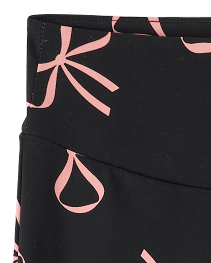 Girls Print High Rise Flare Leggings