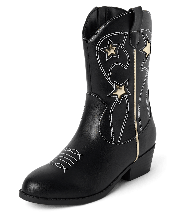 Girls Star Cowgirl Boots