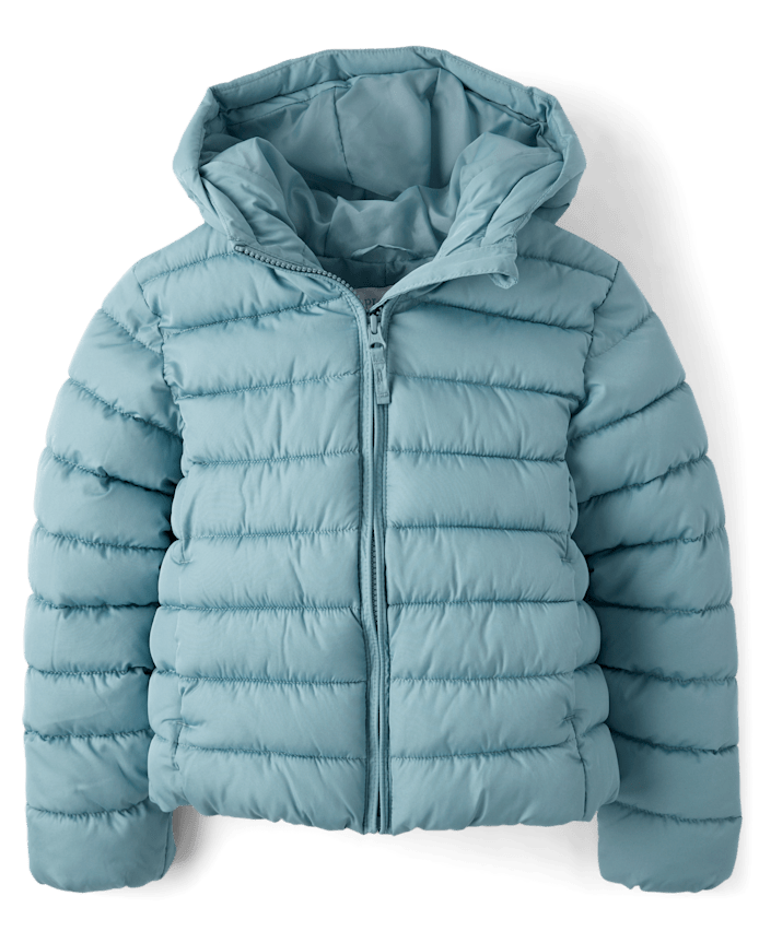 Girls Hooded Puffer Jacket