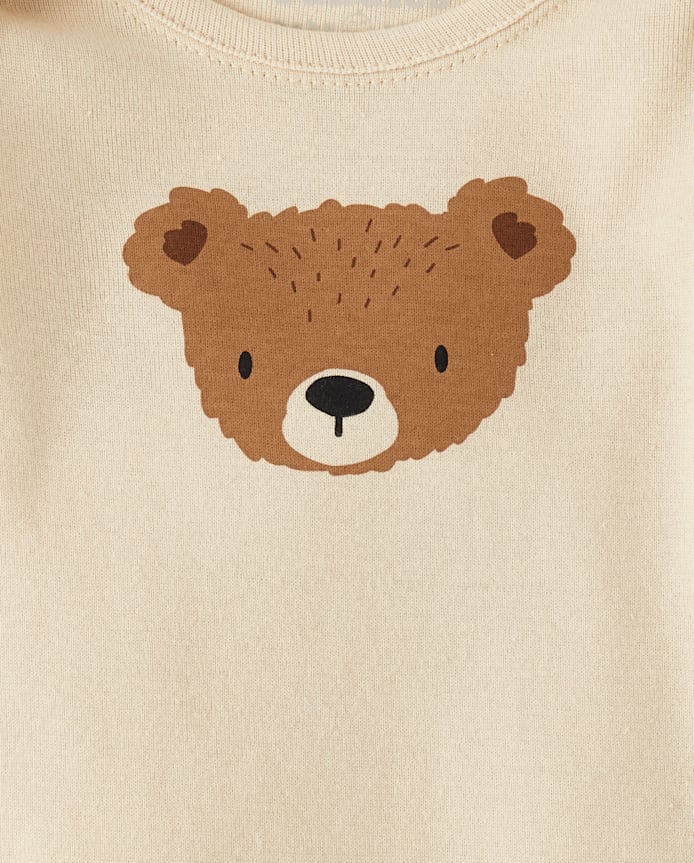 Lot de 4 bodies animaux pour bébé