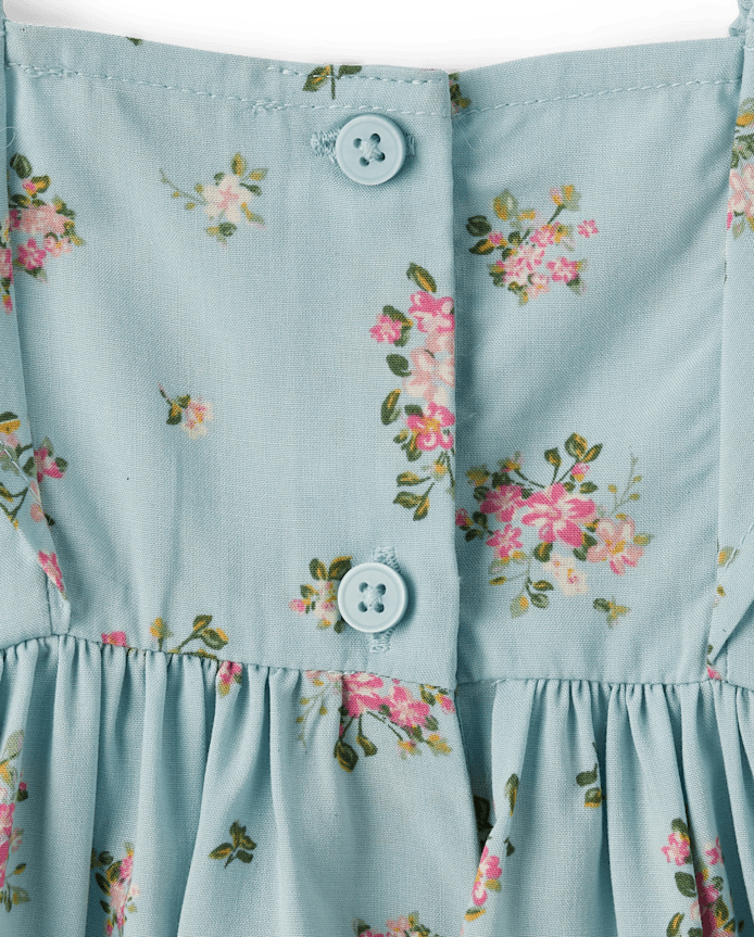 Baby Girls Floral Flutter Dress